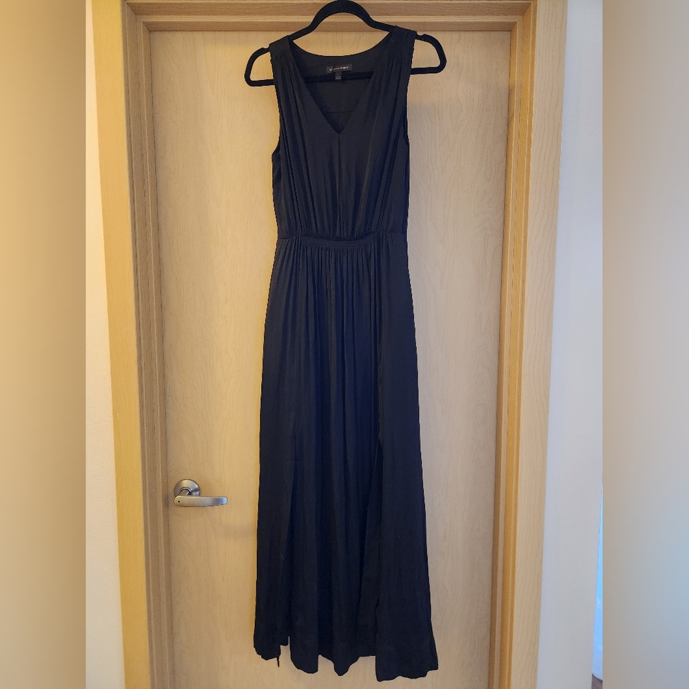 Banana Republic Black Satin Dress